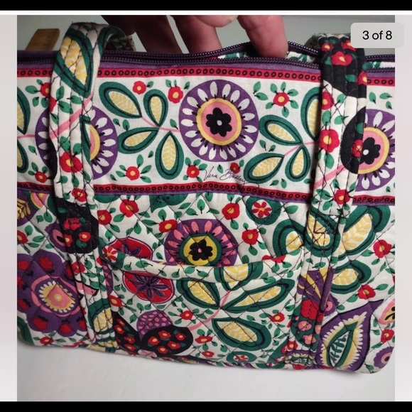 Vera Bradley Tote -- Like New! - Picture 3 of 9